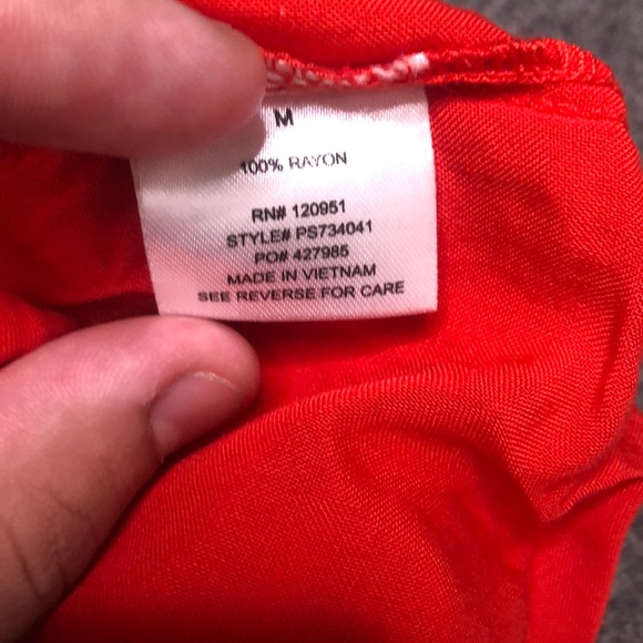 Pink Rose Red Romper - Picture 5 of 5